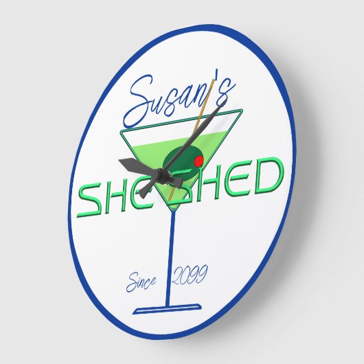 Sie schüttelte die Hängematte der weiblichen Höhle Große Wanduhr (Winkel)