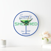 Sie schüttelte die Hängematte der weiblichen Höhle Große Wanduhr (Zuhause)