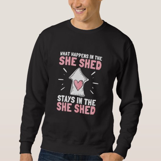 Sie schüttelte und Lady Höhle Sweatshirt (Vorderseite)