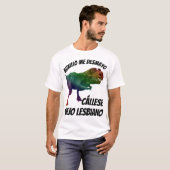 Sie schweigen sich Alt Lesbiano T-Shirt (Vorne ganz)