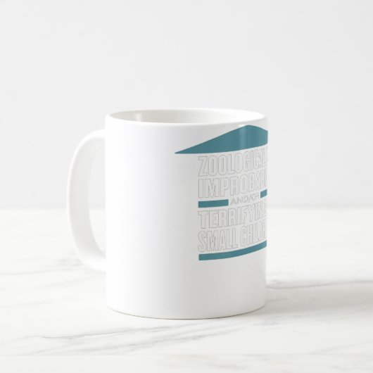 Sie sehen ein Taidermy-Taidermist-Geschenk Kaffeetasse (Vorderseite Links)