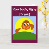 SIE SEHEN FINDEN SIE MIR bald gut Karte (Gelbe Blume)