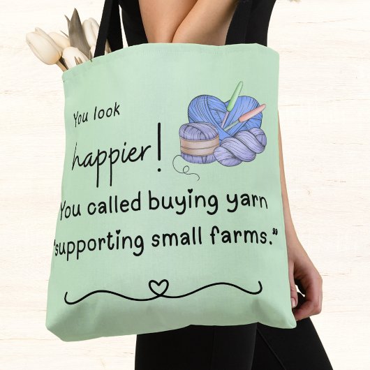 Sie sehen glücklich aus! Unterstützung für kleine Tasche