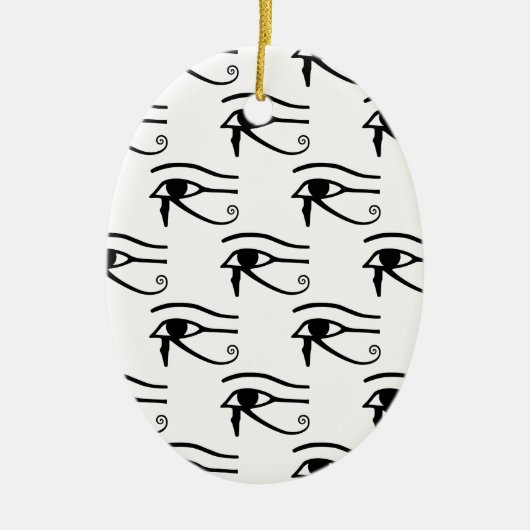 Sie sehen Horusmuster Keramikornament (Vorne)