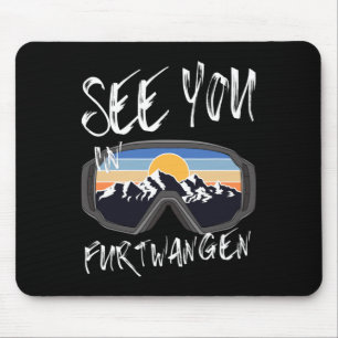 Sie sehen in Furtwangen Deutschland Urlaub Ski 1 Mousepad