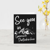 Sie sehen in Garmisch Partenkirchen Deutschland Ur Karte (Gelbe Blume)