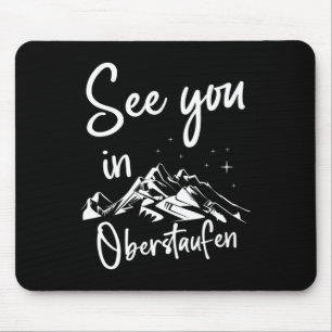 Sie sehen in Oberstaufen Deutschland Urlaub Ski Mousepad
