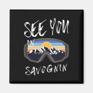 Sie sehen in Savognin Schweiz Wanderurlaub Sk Magnet