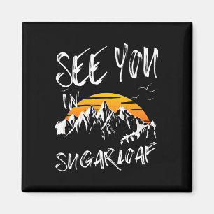 Sie sehen in Sugarloaf USA Urlaub Ski 1 Magnet