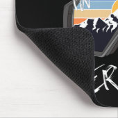 Sie sehen in Verbier Schweiz Wanderurlaub Ski Mousepad (Ecke)