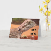 **SIE SEHEN JEDES JAHR JUGEND AUS** KARTE (Gelbe Blume)