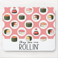 Sie sehen Me Rollin' Kawaii Fun Sushi Rolls & Dots