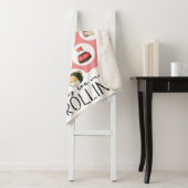 Sie sehen Me Rollin' Kawaii Fun Sushi Rolls & Dots Sherpadecke (Beispiel)