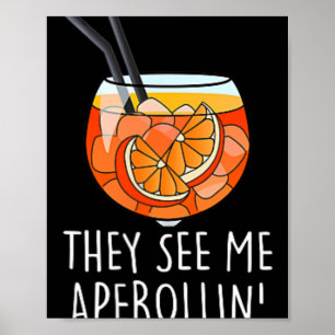 Sie sehen mich Aperollin 'X New Holy Aperoli Club Poster