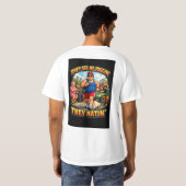 Sie sehen mich joggen T-Shirt (Schwarz voll)