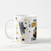 Sie sehen mich lustig rollenden Busfahrer Kaffeeta Kaffeetasse (Links)