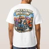 Sie sehen mich rollen T-Shirt (Rückseite)