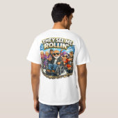 Sie sehen mich rollen T-Shirt (Schwarz voll)
