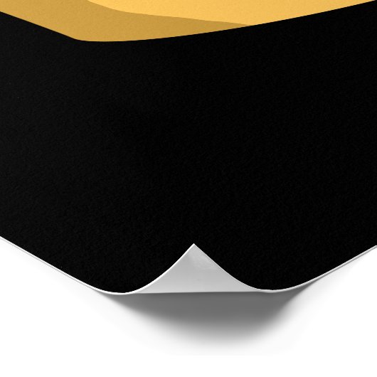 Sie sehen mich Rollin Funny Cinnamon Roll Pun Dark Poster (Ecke)