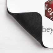 Sie sehen mich rollin Gang Mousepad (Ecke)