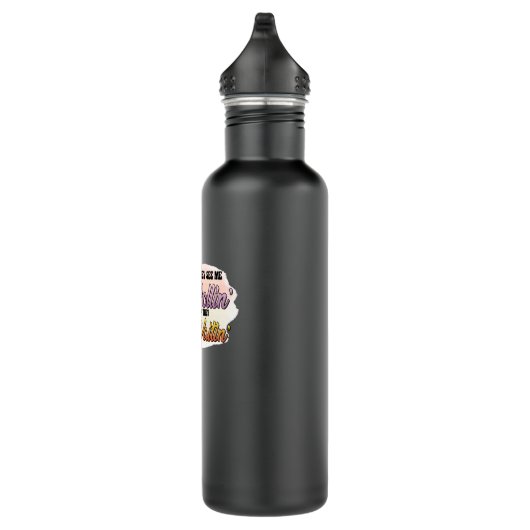 Sie sehen mich Rollin' they Waitin' - Geschenk für Edelstahlflasche (Rechts)
