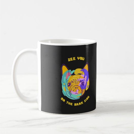 Sie sehen sich auf der Bark-Seite Hund-Pun Kaffeetasse (Links)