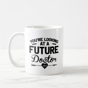 Sie sehen sich einen zukünftigen Doktor-Abschluss Kaffeetasse