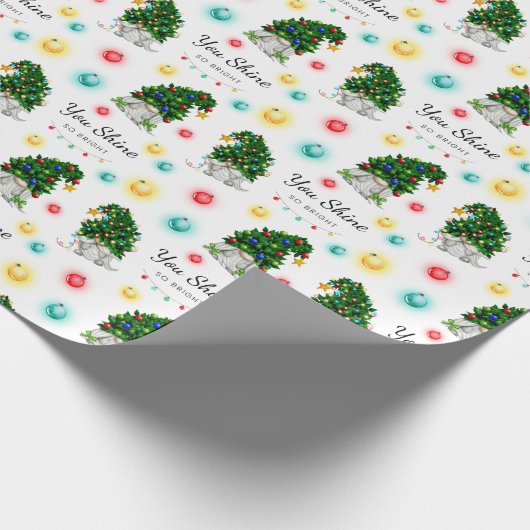 Sie sehen so helles Gnome-Wrapper Geschenkpapier (Ecke)