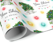 Sie sehen so helles Gnome-Wrapper Geschenkpapier (Rolleneckpunkt)