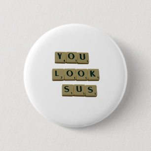 Sie sehen SUS Letter Tiles Great Quotes Geschenk Button