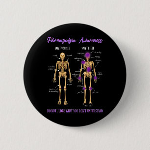 Sie sehen, was ich fühle Skeletton Fibromyalgie Aw Button