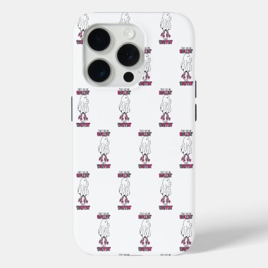 Sie sehen, wie ich den rosa Retroghost ausschalte Case-Mate iPhone Hülle (Rückseite)