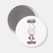 Sie sehen, wie ich den rosa Retroghost ausschalte Magnet (Vorderseite/Rückseite)