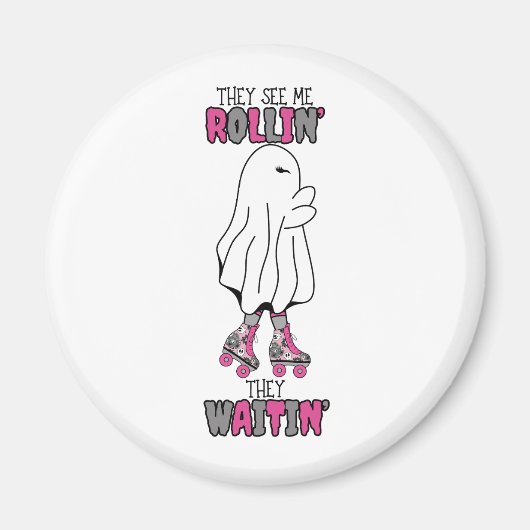 Sie sehen, wie ich den rosa Retroghost ausschalte Magnet (Vorne)