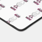 Sie sehen, wie ich den rosa Retroghost ausschalte Schreibtischunterlage (Ecke)