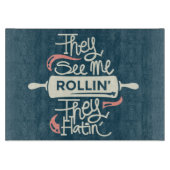 Sie sehen, wie ich mich einreibe schneidebrett (Vorderseite)