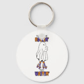 Sie sehen, wie ich mich einreibe' sie warten auf R Schlüsselanhänger (Rückseite)