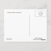 Sie selbst Postkarte sein (Rückseite)