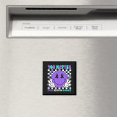 Sie Selbstmordpräventionsbewusstsein Türkis Lila B Magnet (In Situ (Geschirrspüler))