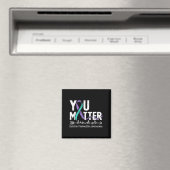 Sie Semikolon Selbstmordpräventionsbewusstseinswoc Magnet (In Situ (Geschirrspüler))