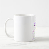 Sie servierten auch Lila Mohnerinnerung Kaffeetasse (Links)