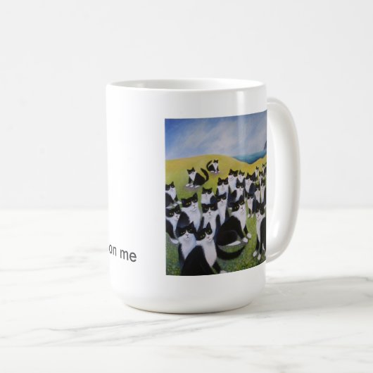 Sie setzten einen Bann auf mich Kaffeetasse (VorderseiteRechts)