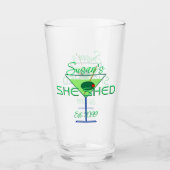 Sie Shed Pub Pint Beer Glasses Trinkbehälter Glas (Vorderseite)