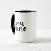 Sie Shine Moon Tasse (Vorderseite Links)