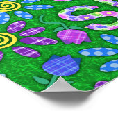 Sie Shuit Woman Höhlengarten Hütte Personalisierte Poster (Ecke)