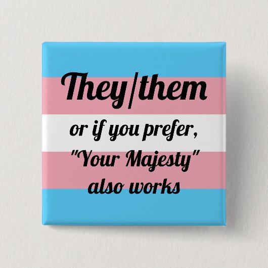 Sie/sie Button (Vorderseite)