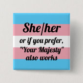 Sie/sie Button (Vorderseite)