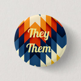Sie/sie Geschlecht Pronoun Button