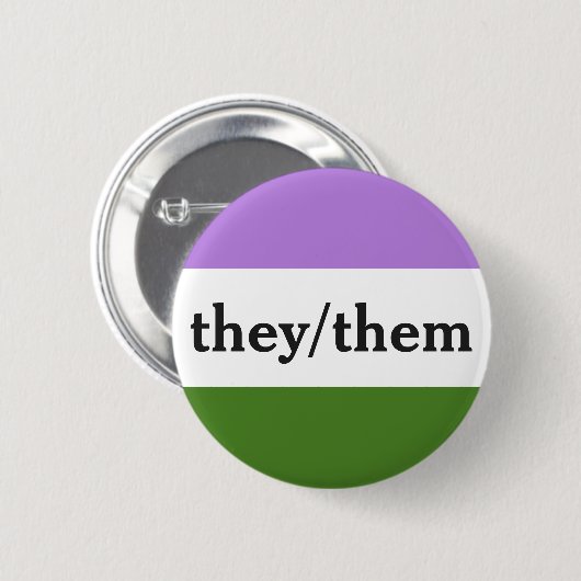 Sie/sie Knöpfe Button (Vorne & Hinten)