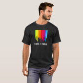 Sie sie nicht binäre Pronouns Gay Pride Monat Lgtb T-Shirt (Vorne ganz)